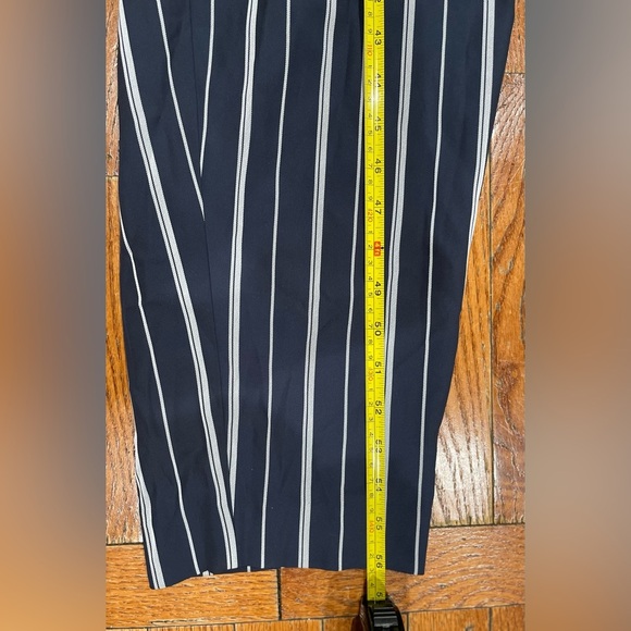 ECI Navy and White Striped Jumpsuit - Picture 6 of 16